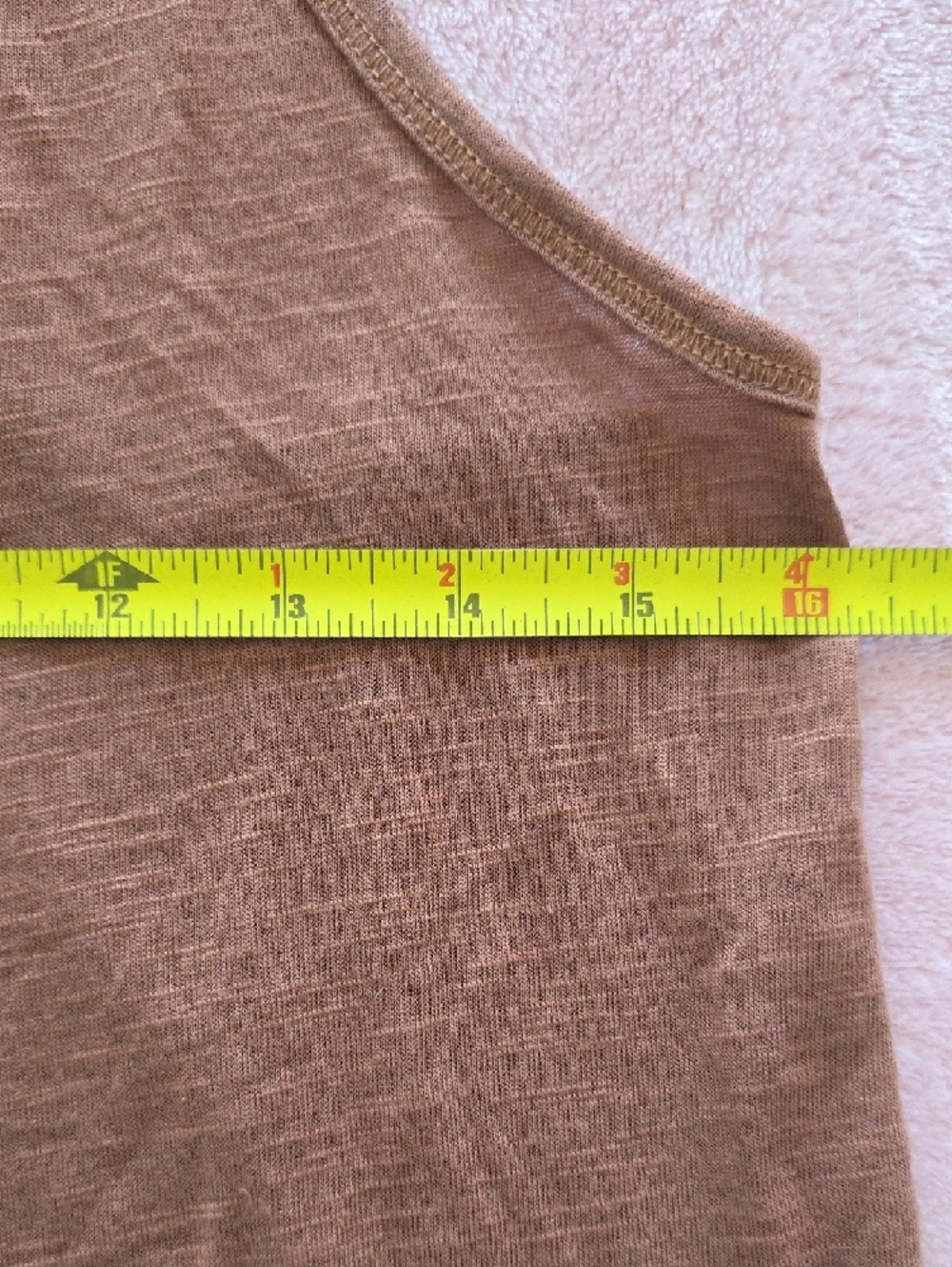 Lorna Jane Rust Racerback Tank - Picture 2 of 6